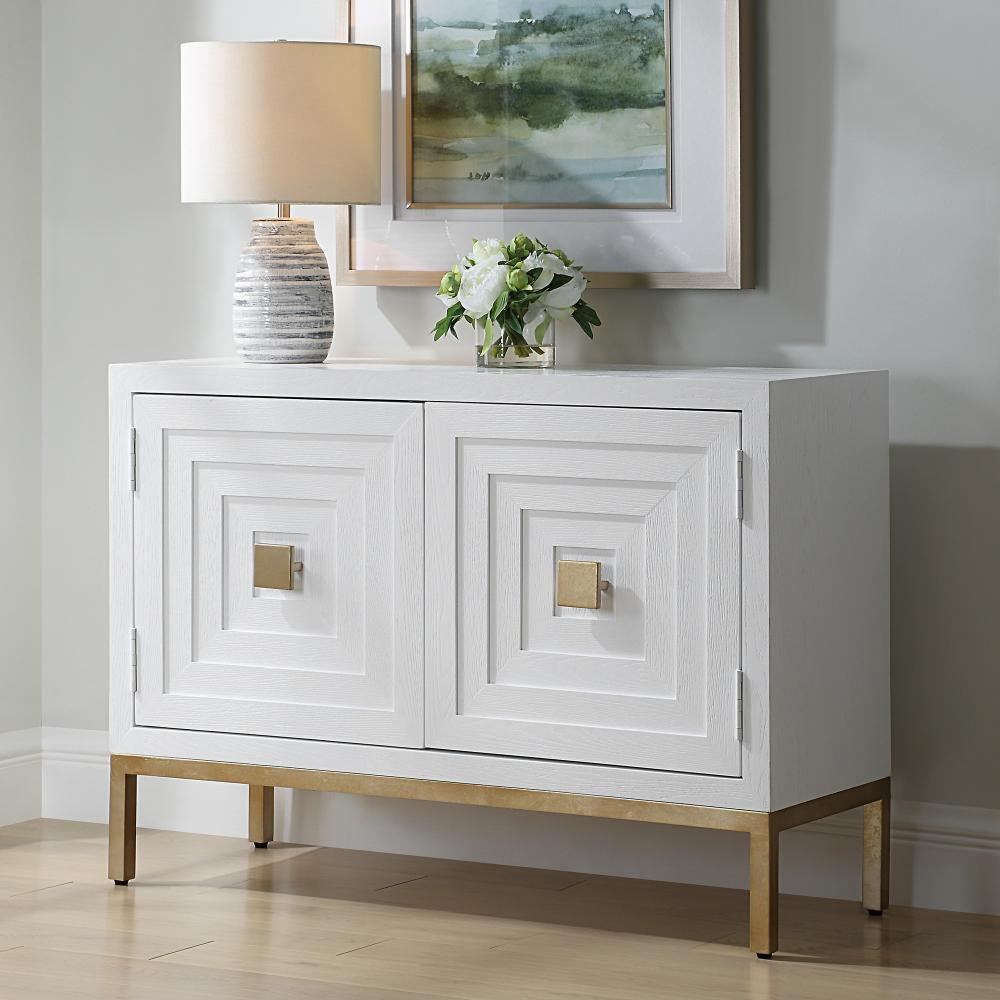 2 Door Cabinet-31.13 Inches Tall and 43.25 Inches Wide Uttermost 50033