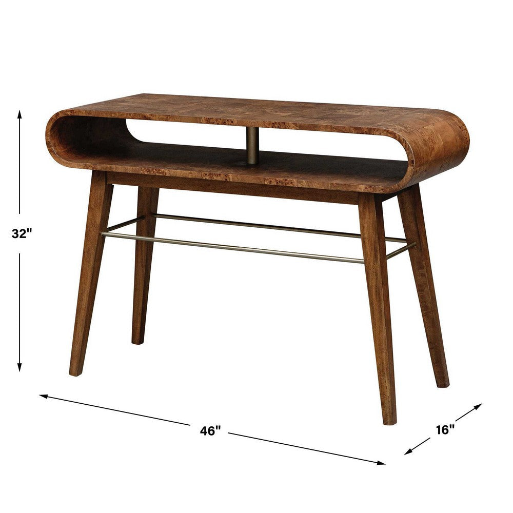 Uttermost Ledger Mid-Century Console Table UT-50041