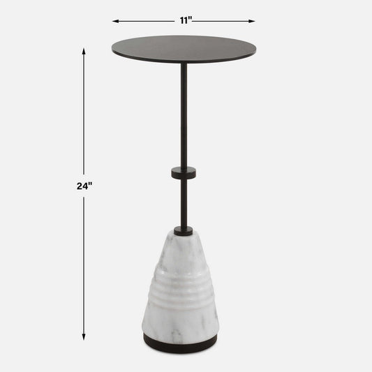 Uttermost Kincaid Metal Drink Table