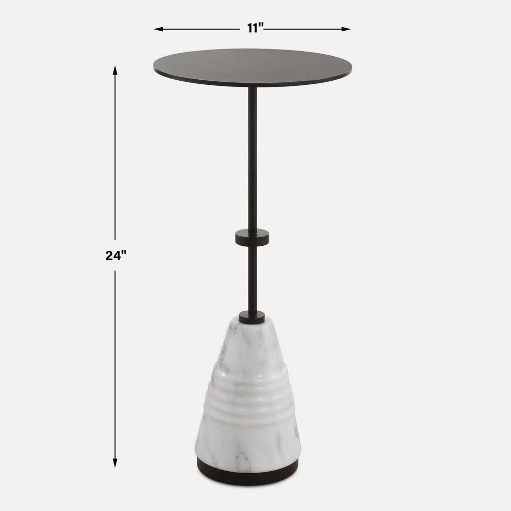 Uttermost Kincaid Metal Drink Table