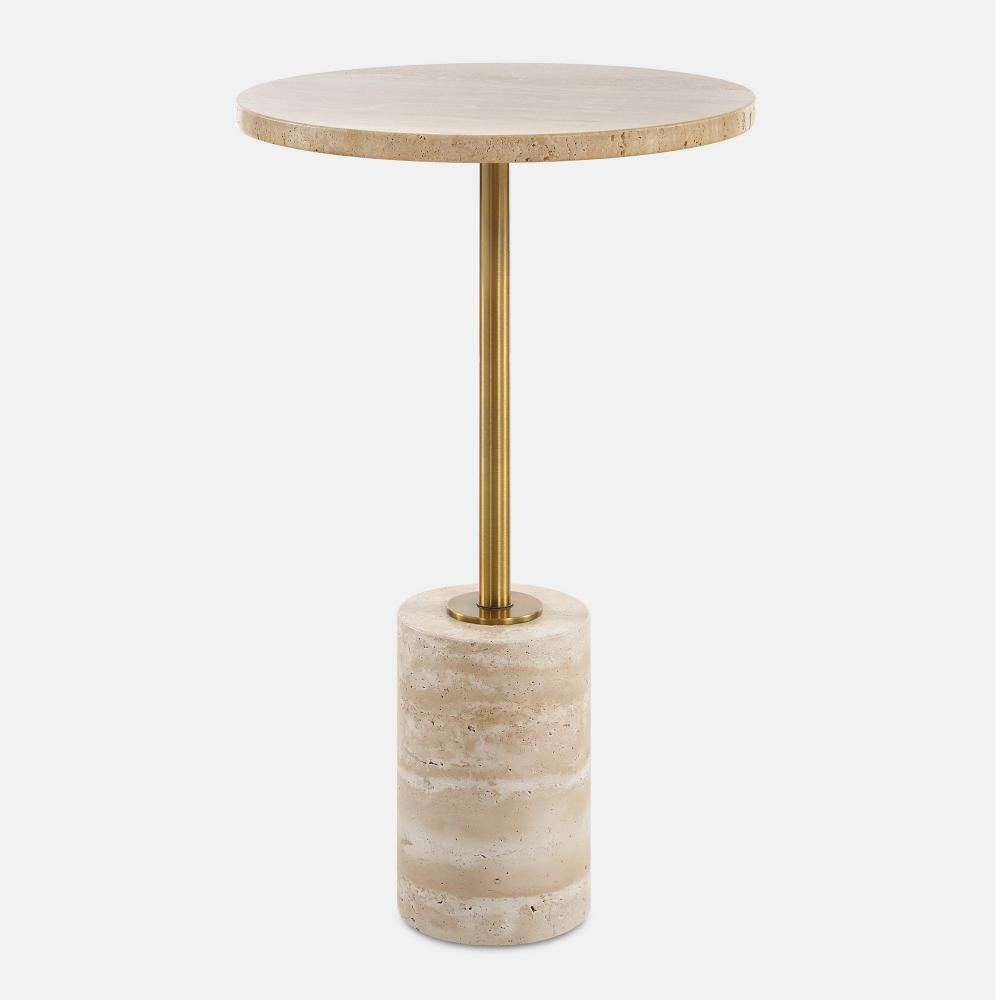 Uttermost Malya Travertine Accent Table UT-50060