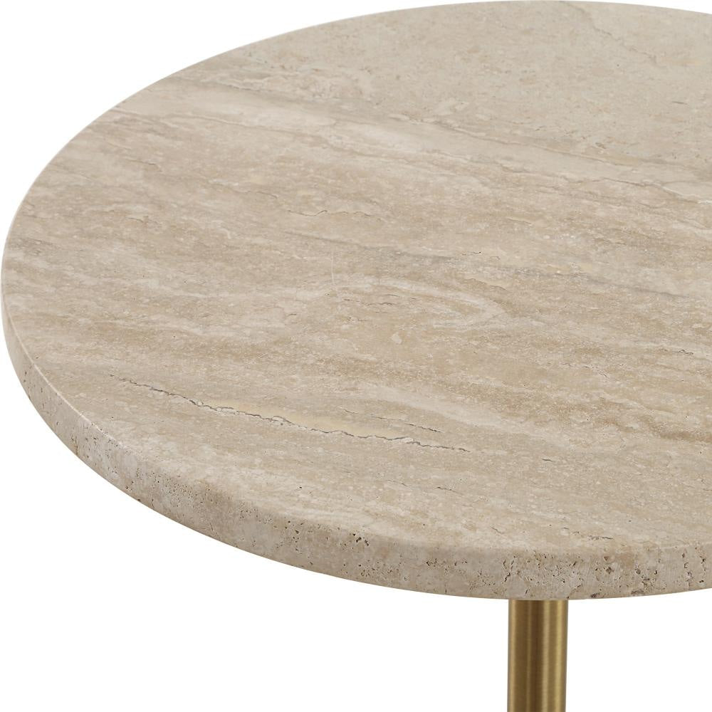 Uttermost Malya Travertine Accent Table UT-50060