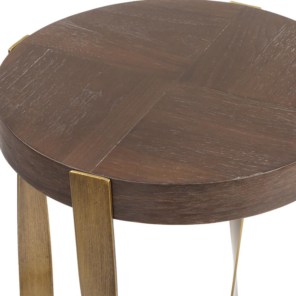 Uttermost Drew Brass Accent Table UT-50061