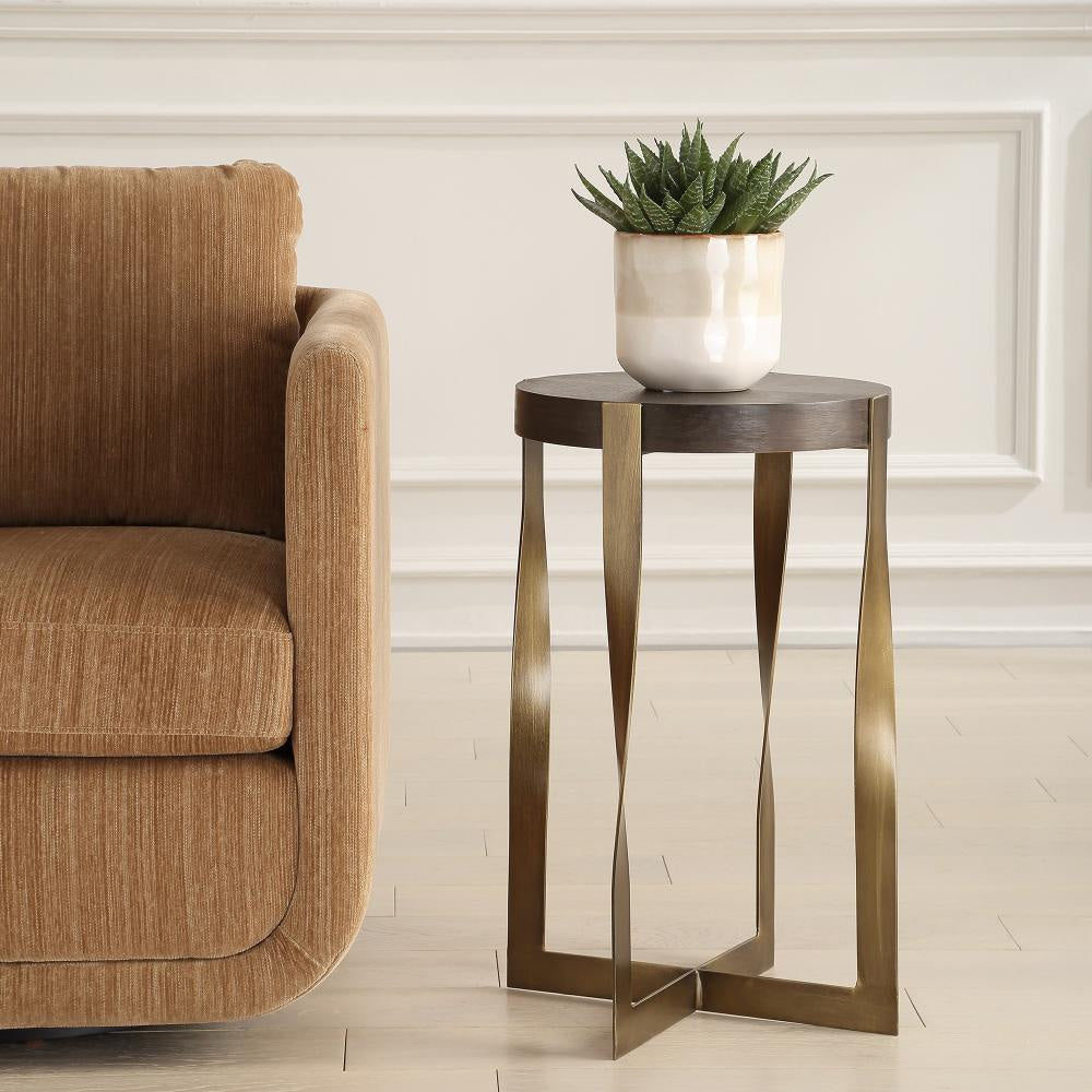Uttermost Drew Brass Accent Table UT-50061