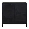 Uttermost Beswick Black 2 Door Cabinet UT-50063
