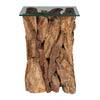Uttermost Rozel Teak Wood End Table UT-50064