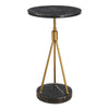 Uttermost Rosston Black Marble Accent Table UT-50066