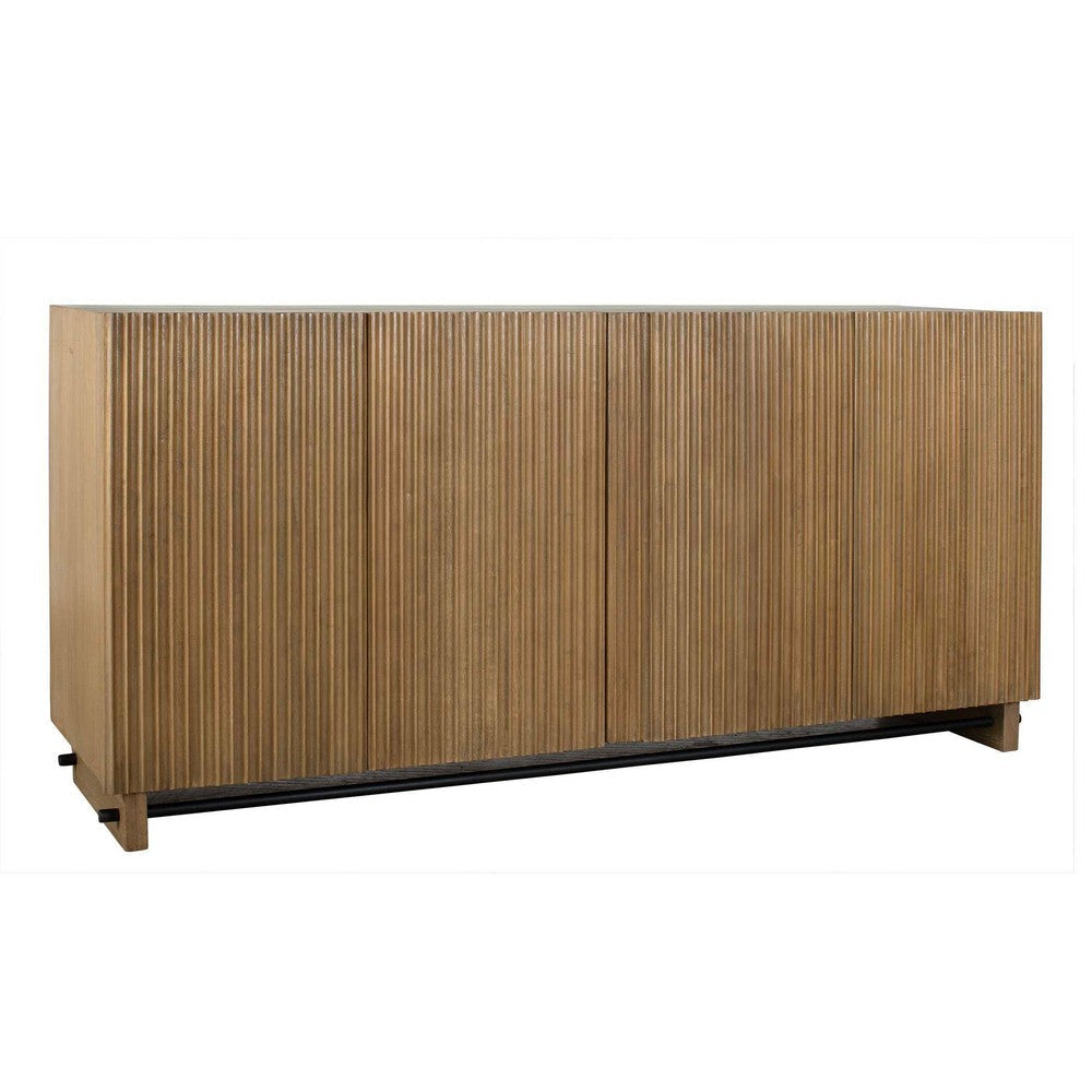 Uttermost Kellem Natural Wood 4 Door Cabinet UT-50069