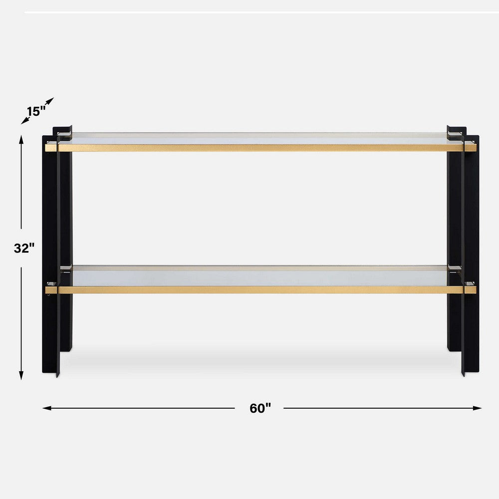 Uttermost Cunene Contemporary Console Table