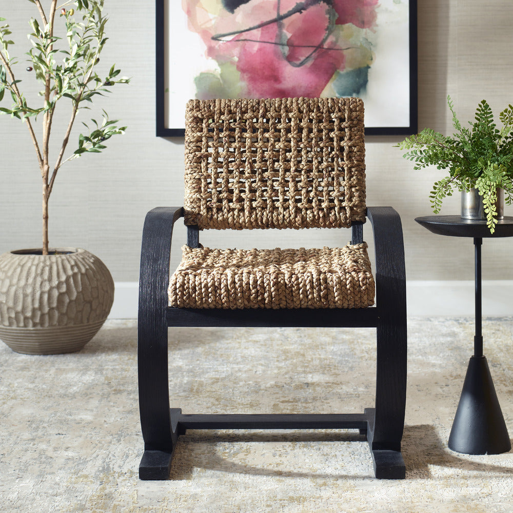 Uttermost Rehema Black Dining Chair UT-50078