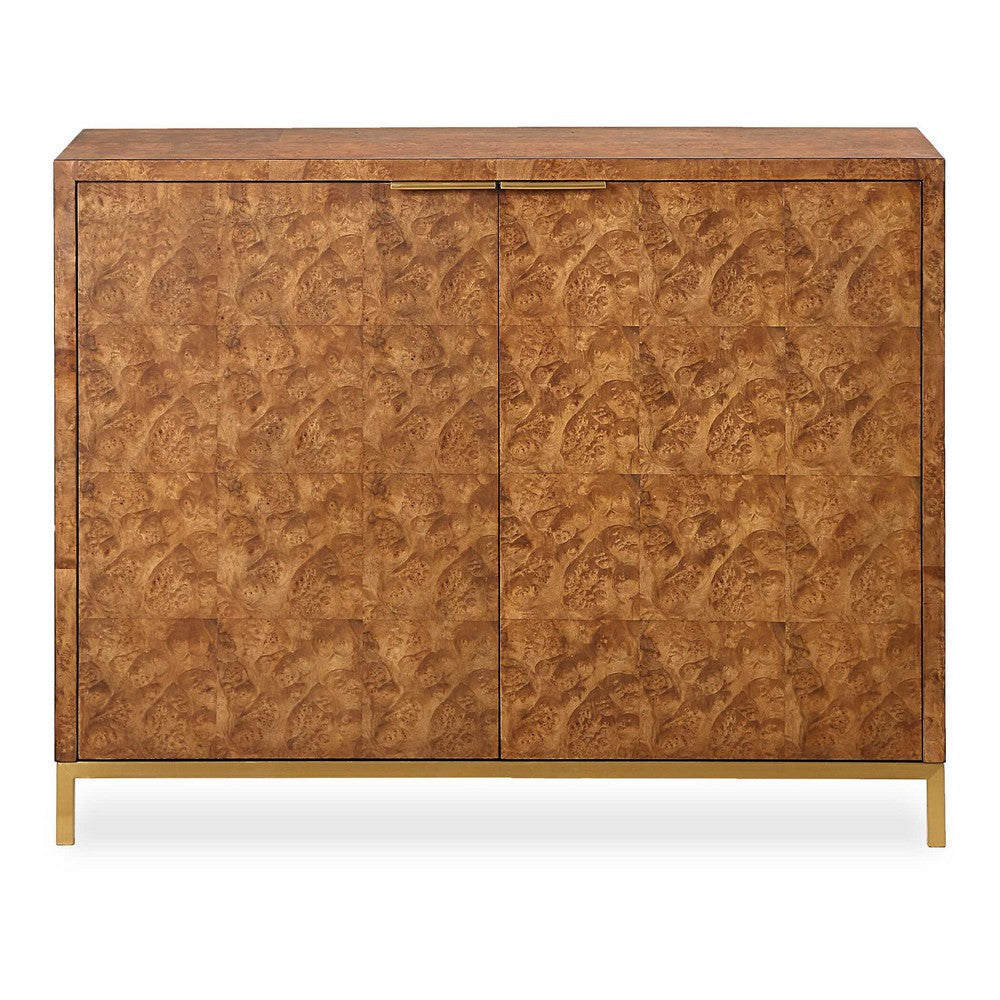 Uttermost Jethro Burl 2 Door Cabinet