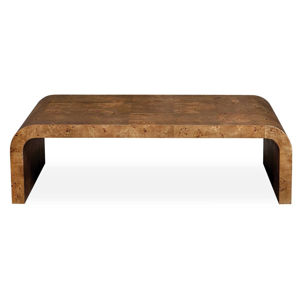 Uttermost Carraway Burl Wood Coffee Table