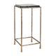 Uttermost Ovard Antiqued Gold Accent Table