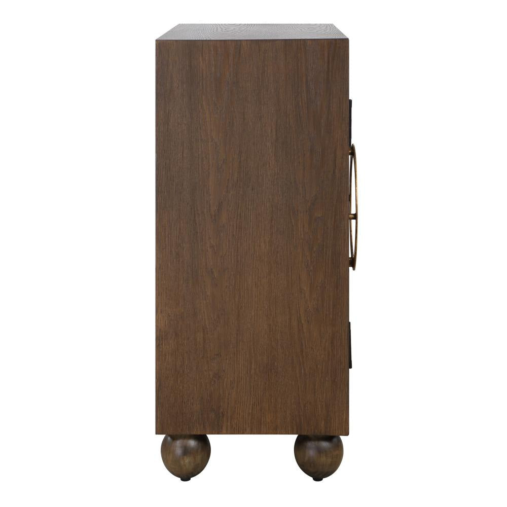 Uttermost Mayenne 2 Door Oak Wood Cabinet UT-50090