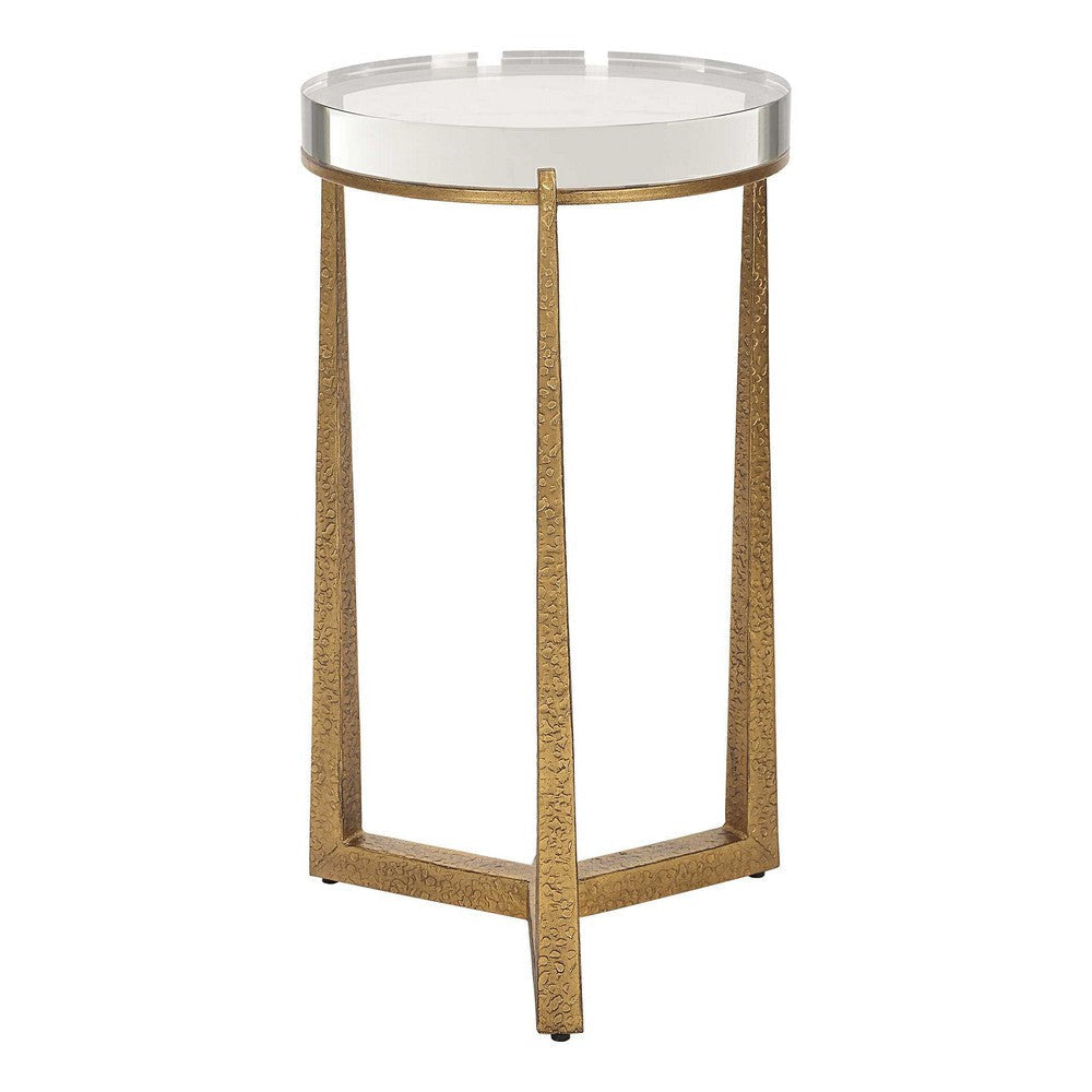 Uttermost Midas Antique Gold Accent Table UT-50091