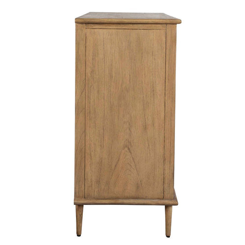 Uttermost Coast 2 Door Rattan Cabinet