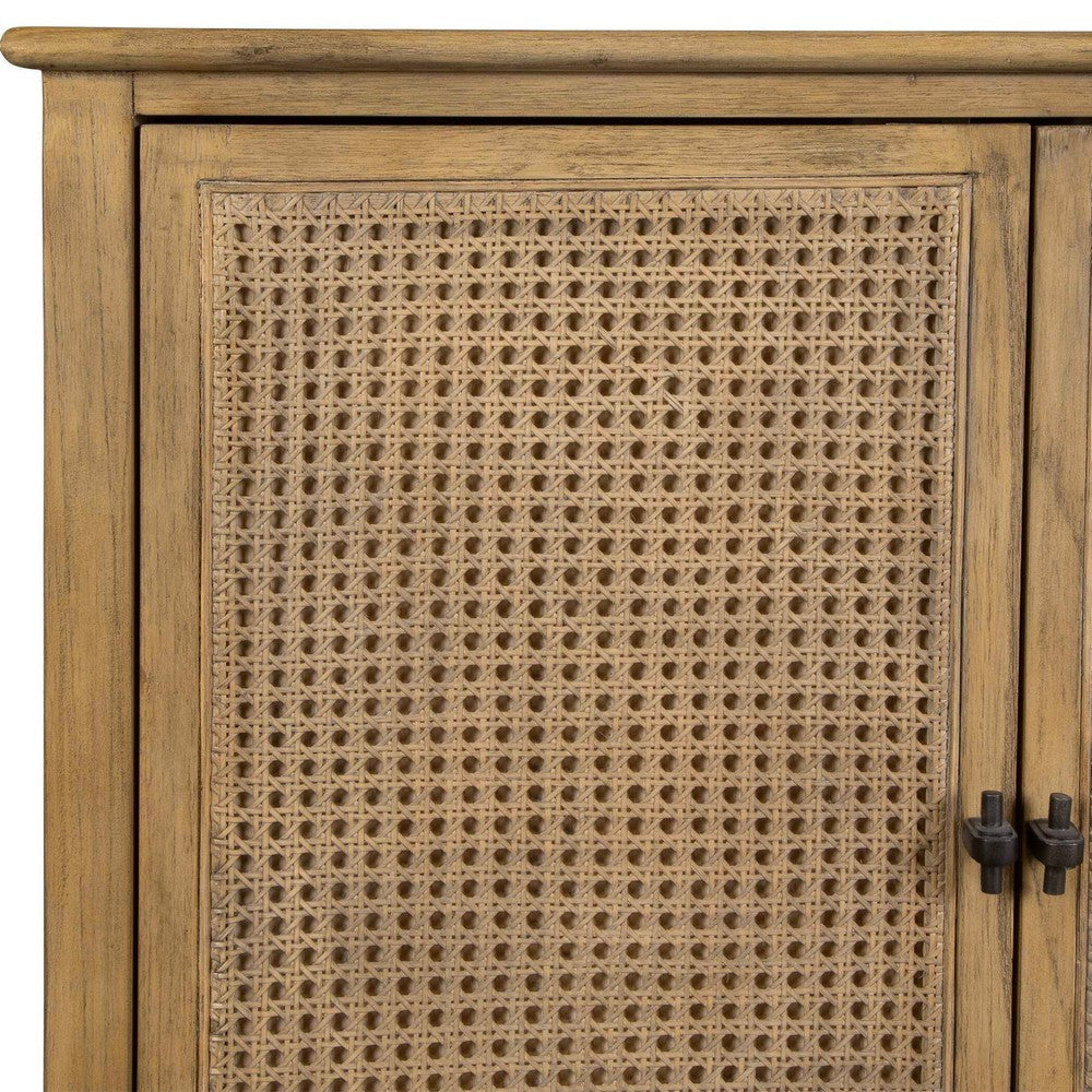 Uttermost Coast 2 Door Rattan Cabinet UT-50121