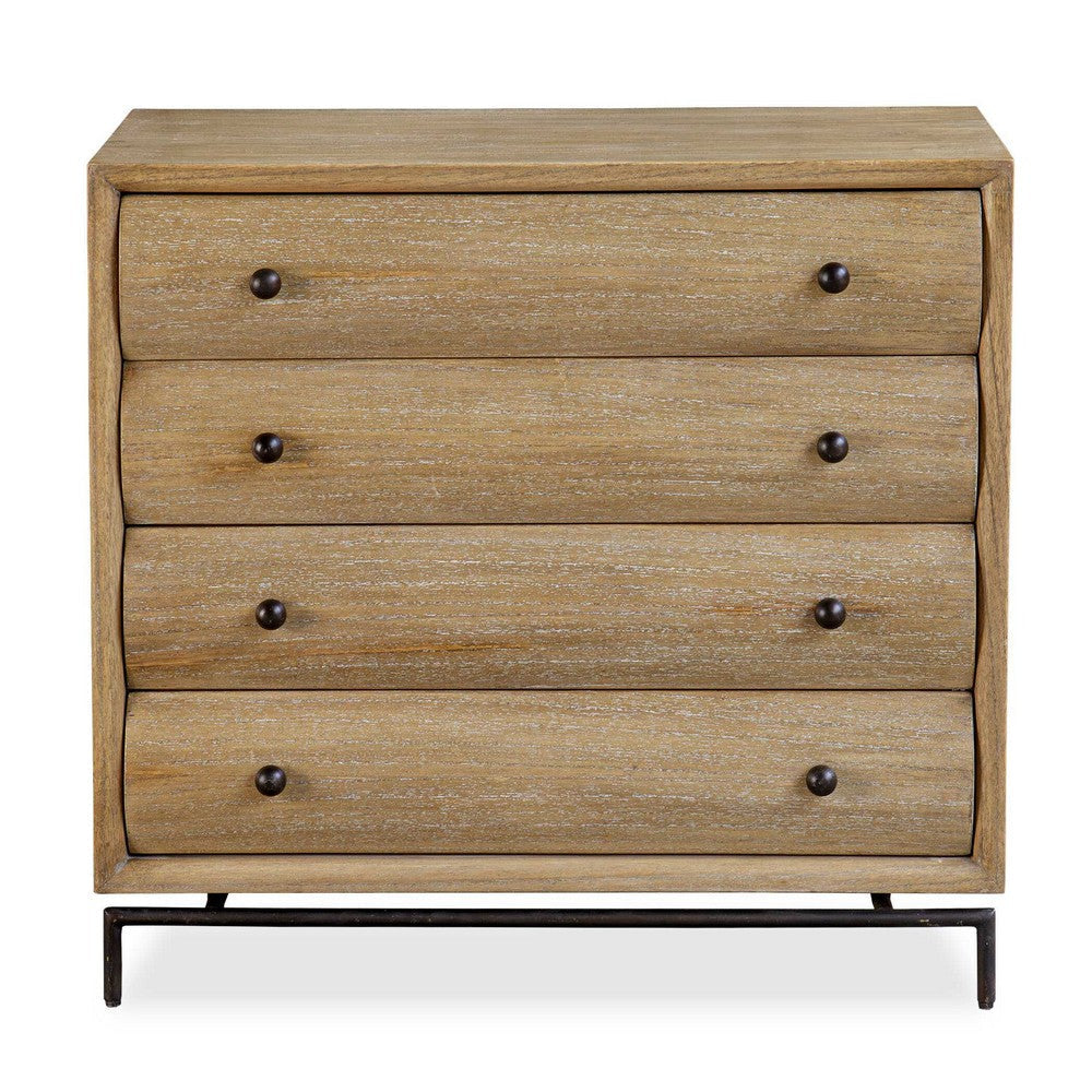 Uttermost Millard Curved 4 Drawer Chest UT-50122
