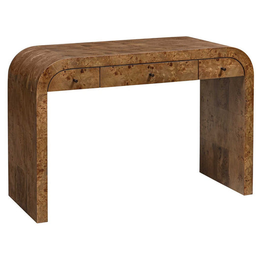 Uttermost Rocco Mappa Burl Desk