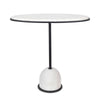Uttermost Morro White Marble Side Table UT-50135