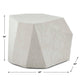 Uttermost Parra Limestone Outdoor Side Table