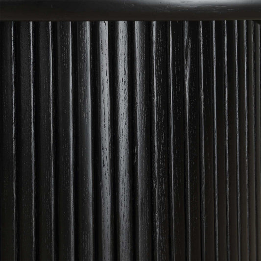 Uttermost Hersch Round Black Dining Table