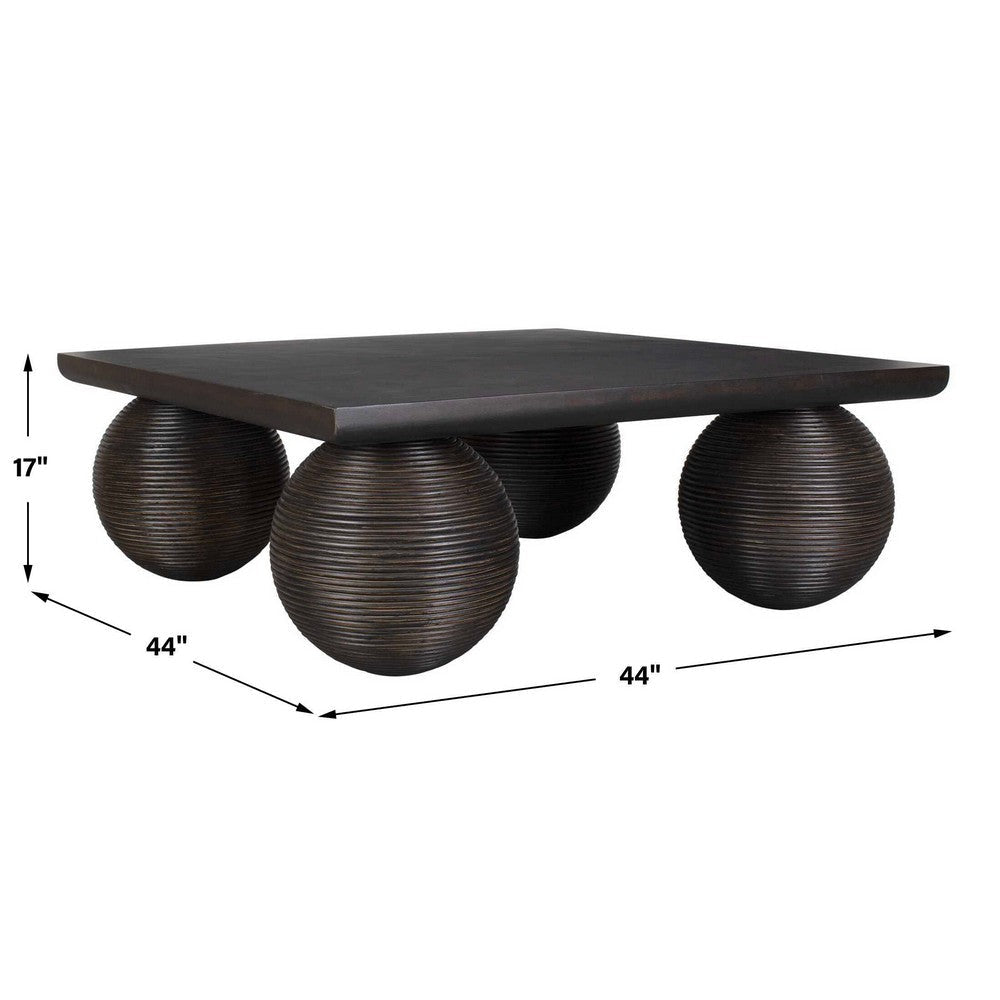 Uttermost Kasson Sphere Leg Coffee Table UT-50148