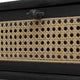 Uttermost Coast Black Rattan Side Table