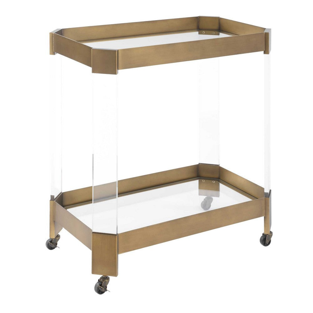 Uttermost Giselle Bronze Bar Cart UT-50156