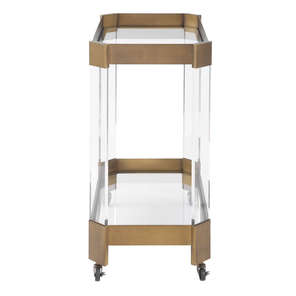 Uttermost Giselle Bronze Bar Cart UT-50156