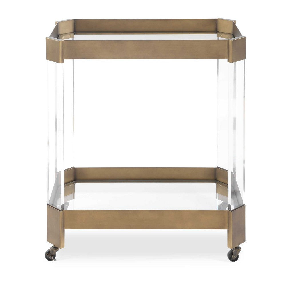 Uttermost Giselle Bronze Bar Cart UT-50156