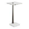 Uttermost Pelton Marble Glass Drink Table UT-50159