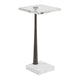 Uttermost Pelton Marble Glass Drink Table UT-50159
