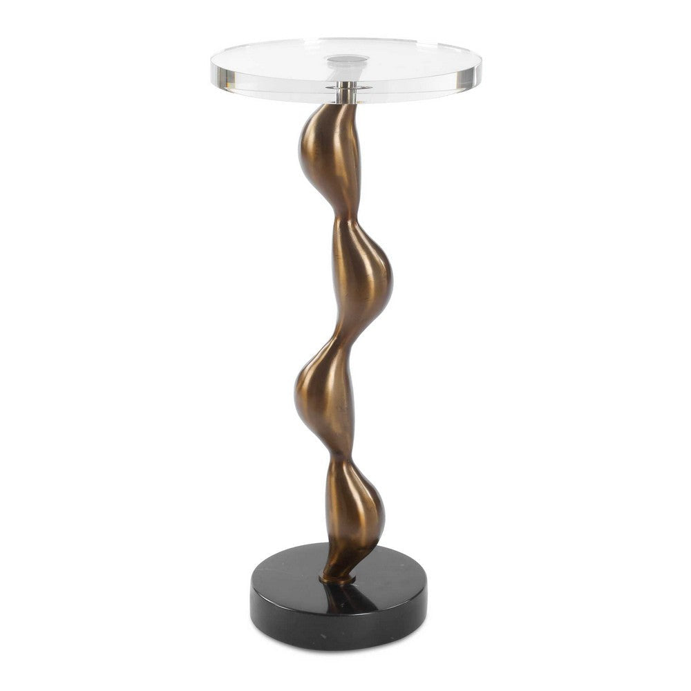 Uttermost Remolino Bronze Drink Table UT-50163