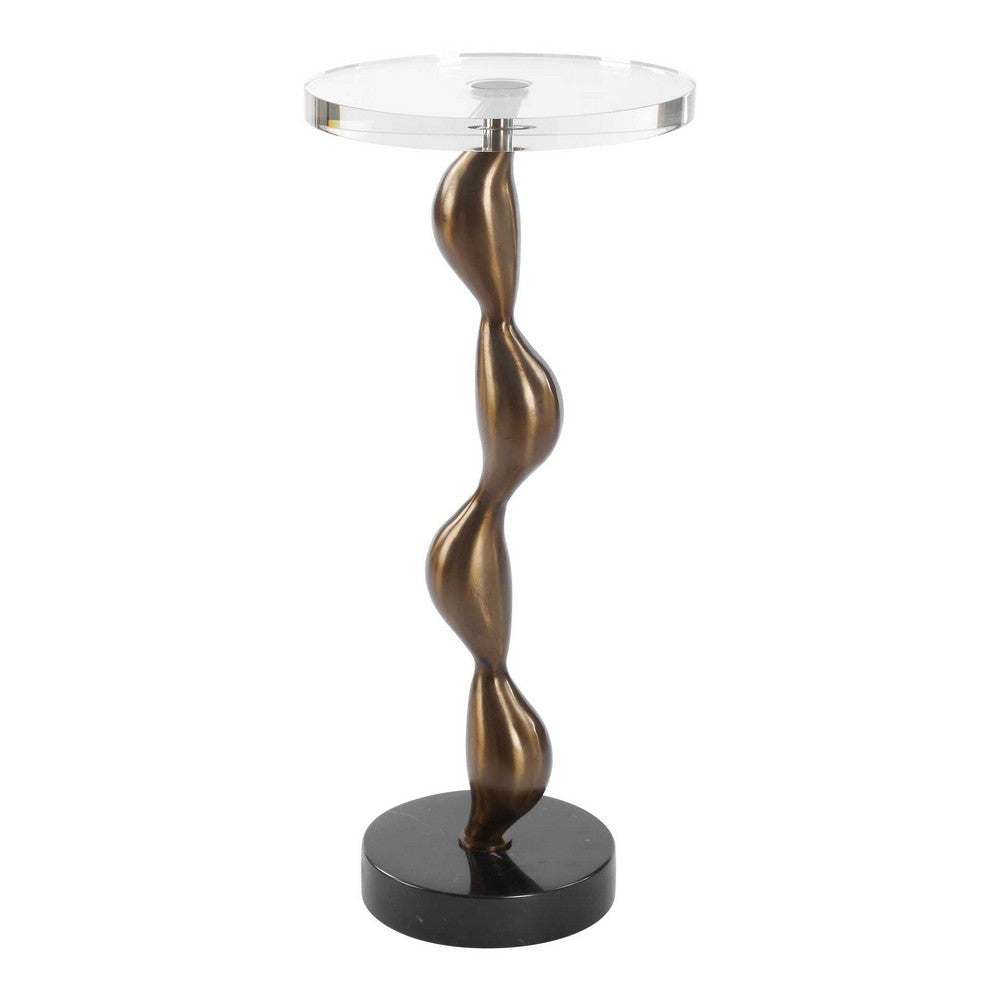 Uttermost Remolino Bronze Drink Table UT-50163