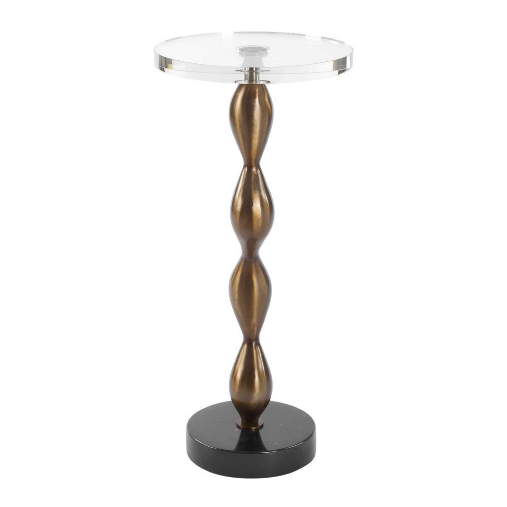 Uttermost Remolino Bronze Drink Table UT-50163