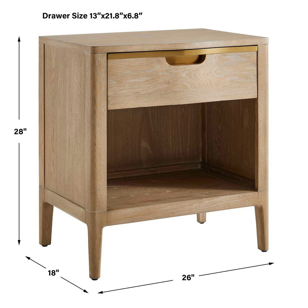 Uttermost Tabi Natural Wood Side Table UT-50165