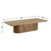 Uttermost Camerlin Oak Coffee Table
