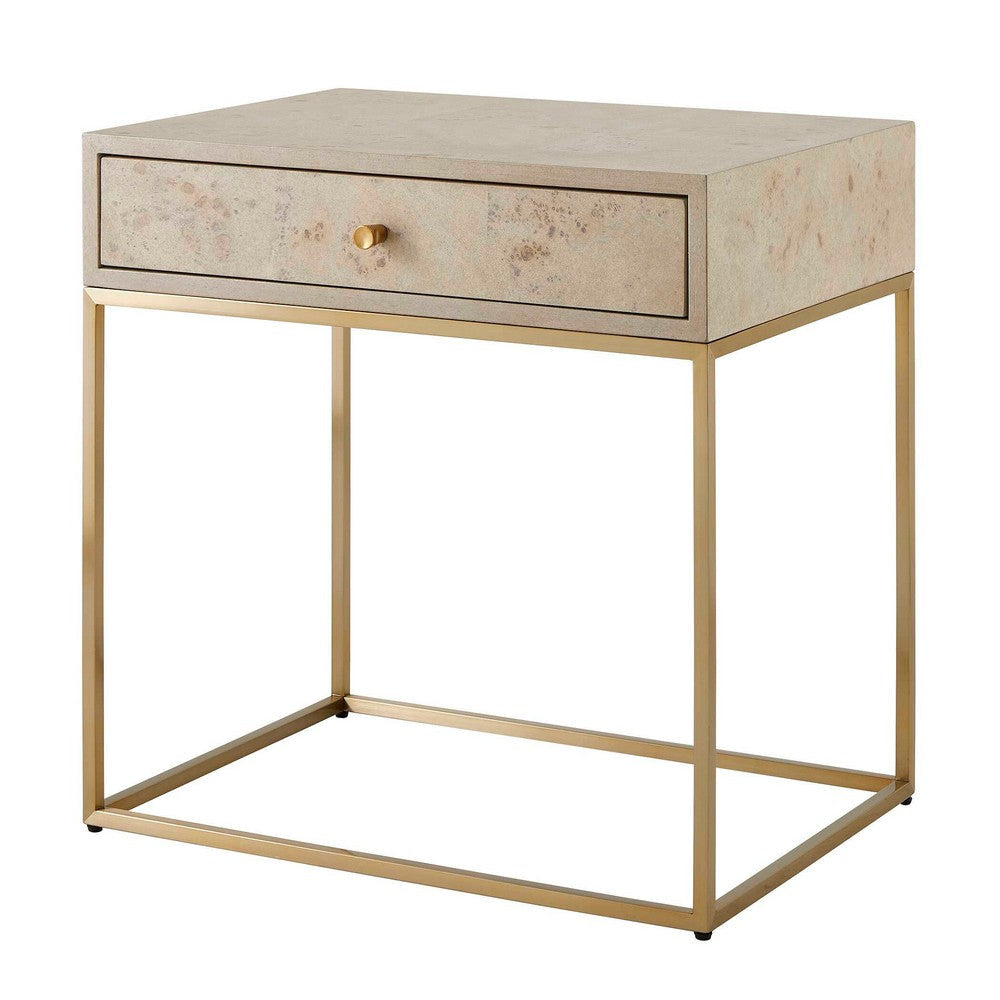 Uttermost Pembrook Light Washed Side Table UT-50174