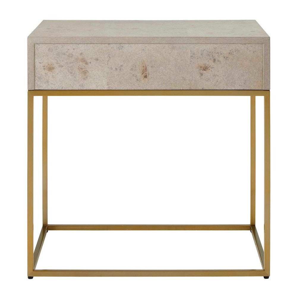Uttermost Pembrook Light Washed Side Table