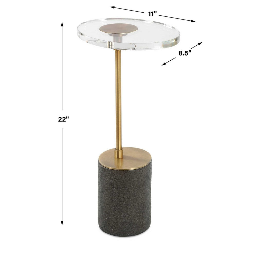 Uttermost Kaufman Crystal Accent Table UT-50176