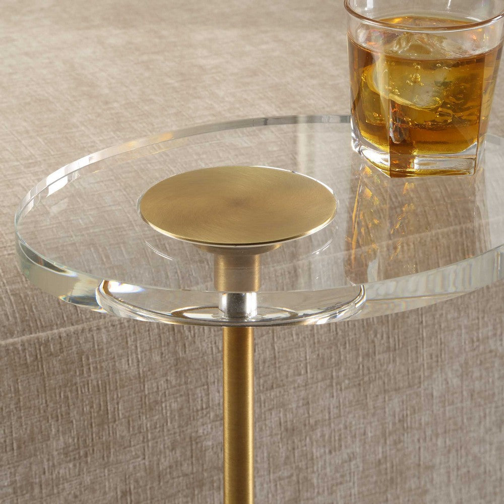 Uttermost Kaufman Crystal Accent Table UT-50176