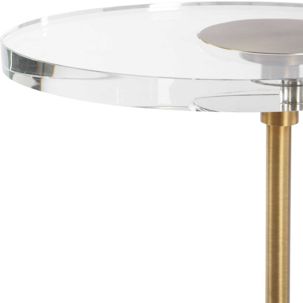 Uttermost Kaufman Crystal Accent Table UT-50176