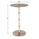 Uttermost Cyprus Brass Accent Table UT-50181