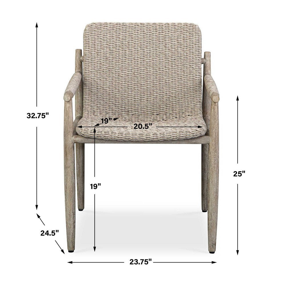 Uttermost Sumba Wicker Outdoor Dining Chair UT-50182