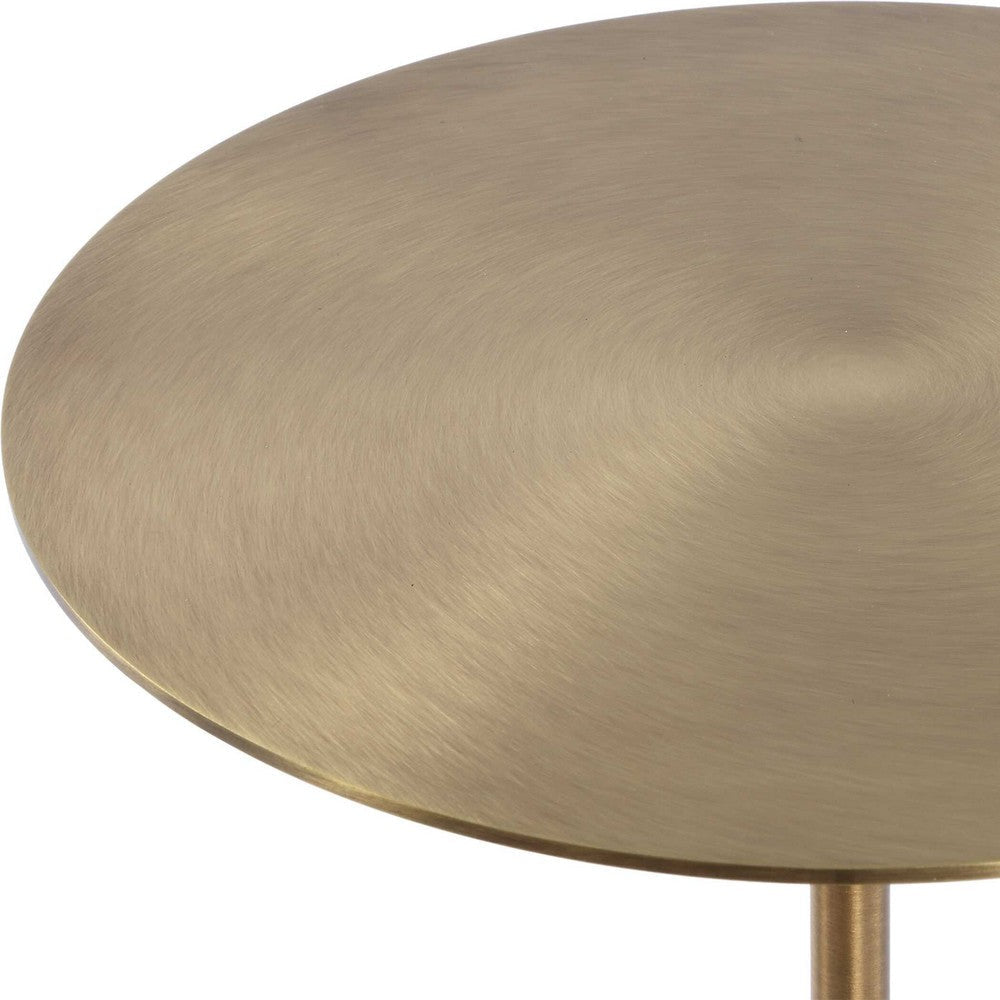 Uttermost Verlin Brass Drink Table UT-50185