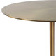 Uttermost Verlin Brass Drink Table