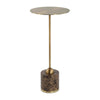 Uttermost Verlin Brass Drink Table UT-50185