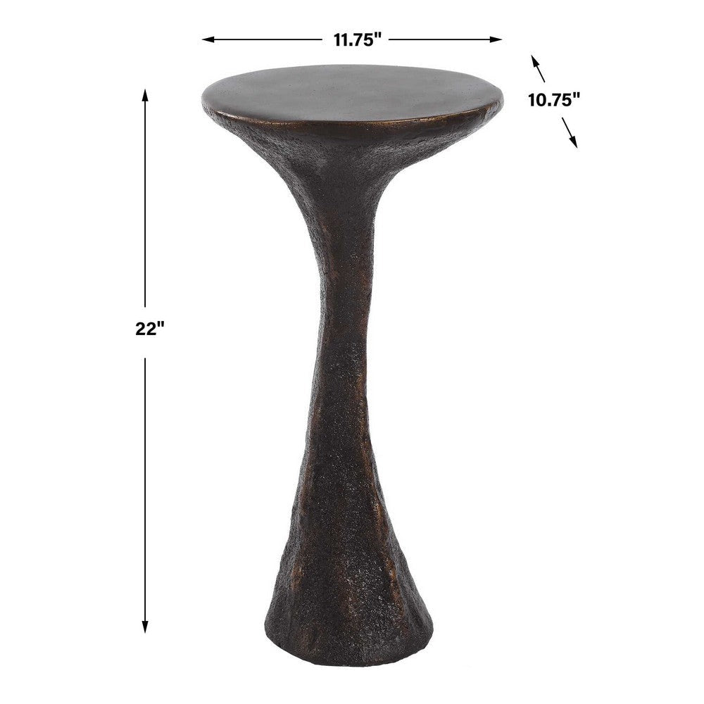 Uttermost Milan Outdoor Dark Bronze Drink Table UT-50188