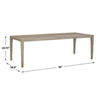Uttermost Kirkham Wooden Outdoor Dining Table UT-50189